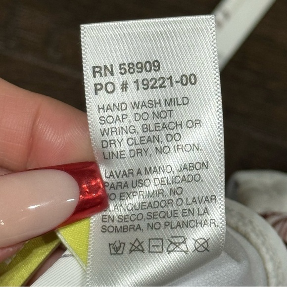 Gianni Bini Floral Bikini Top Size Medium Women - Picture 5 of 8